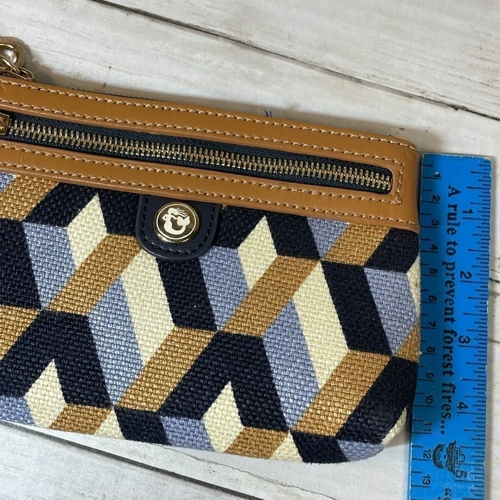 Spartina 449 Bateau Bleu Tassel Wristlet